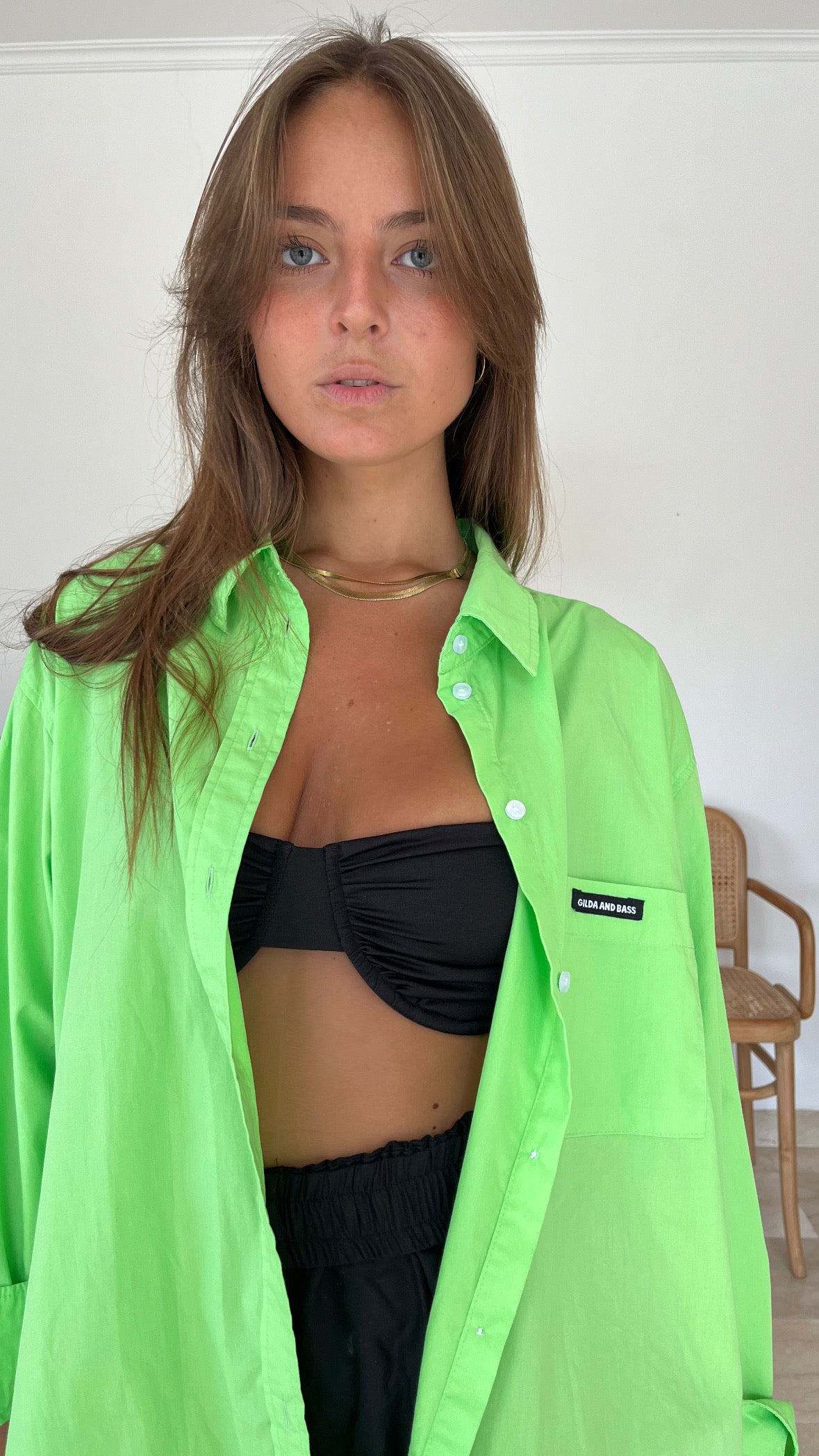 Martina Shirt Green