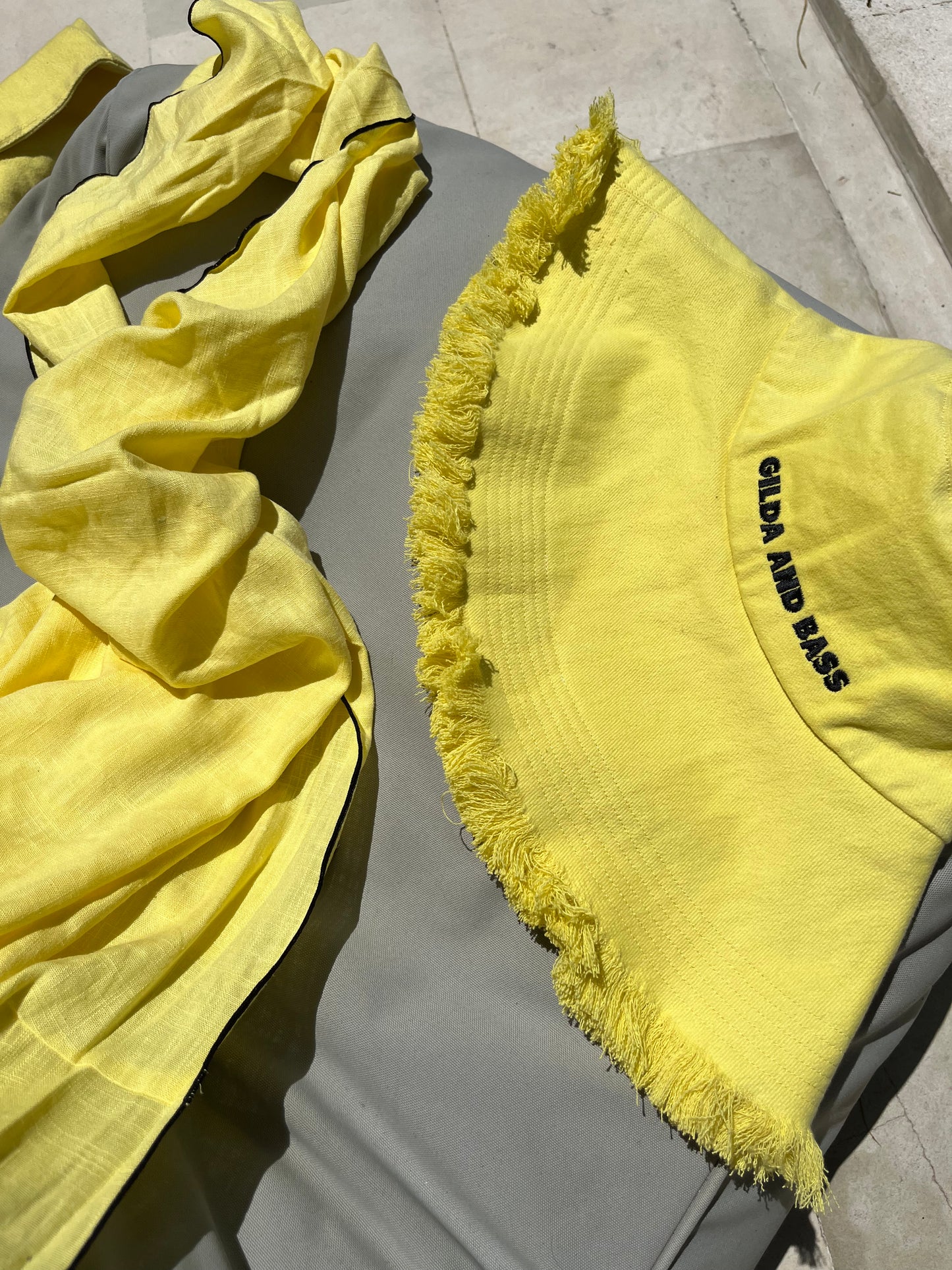 Berta Hat Yellow