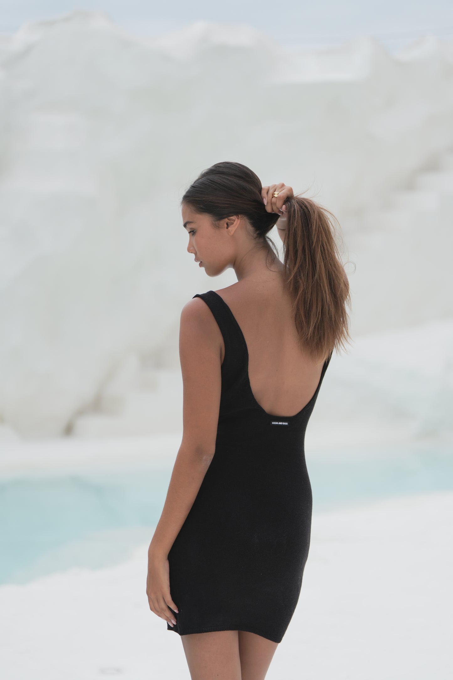 Julieta Mini Dress Black