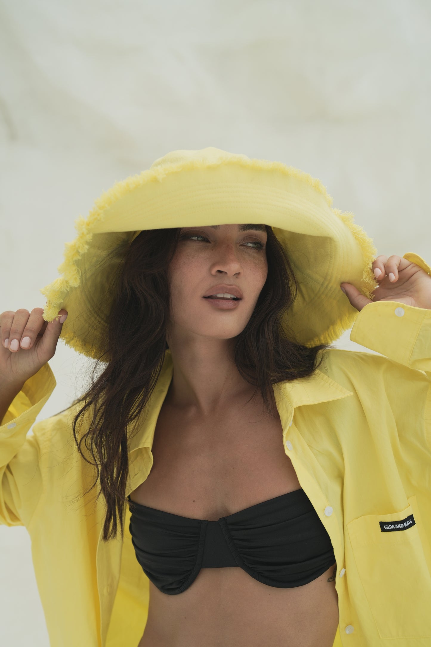 Berta Hat Yellow