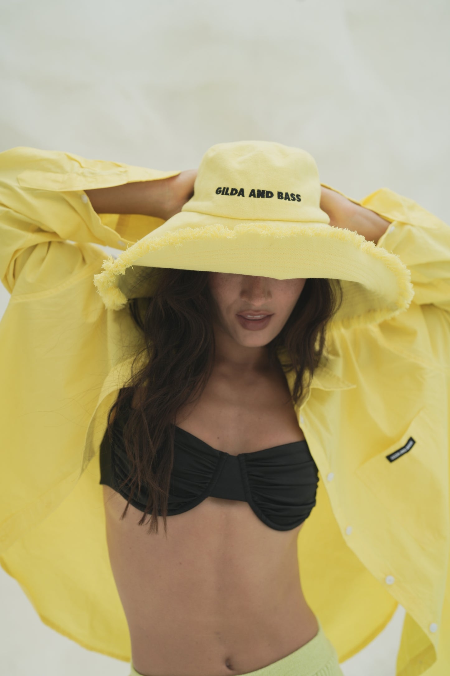 Berta Hat Yellow