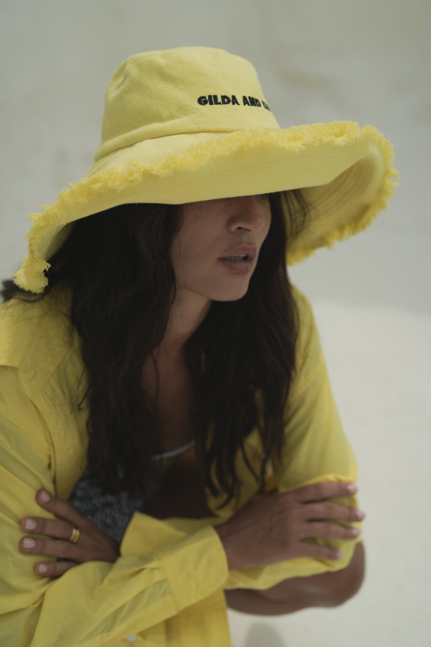 Berta Hat Yellow